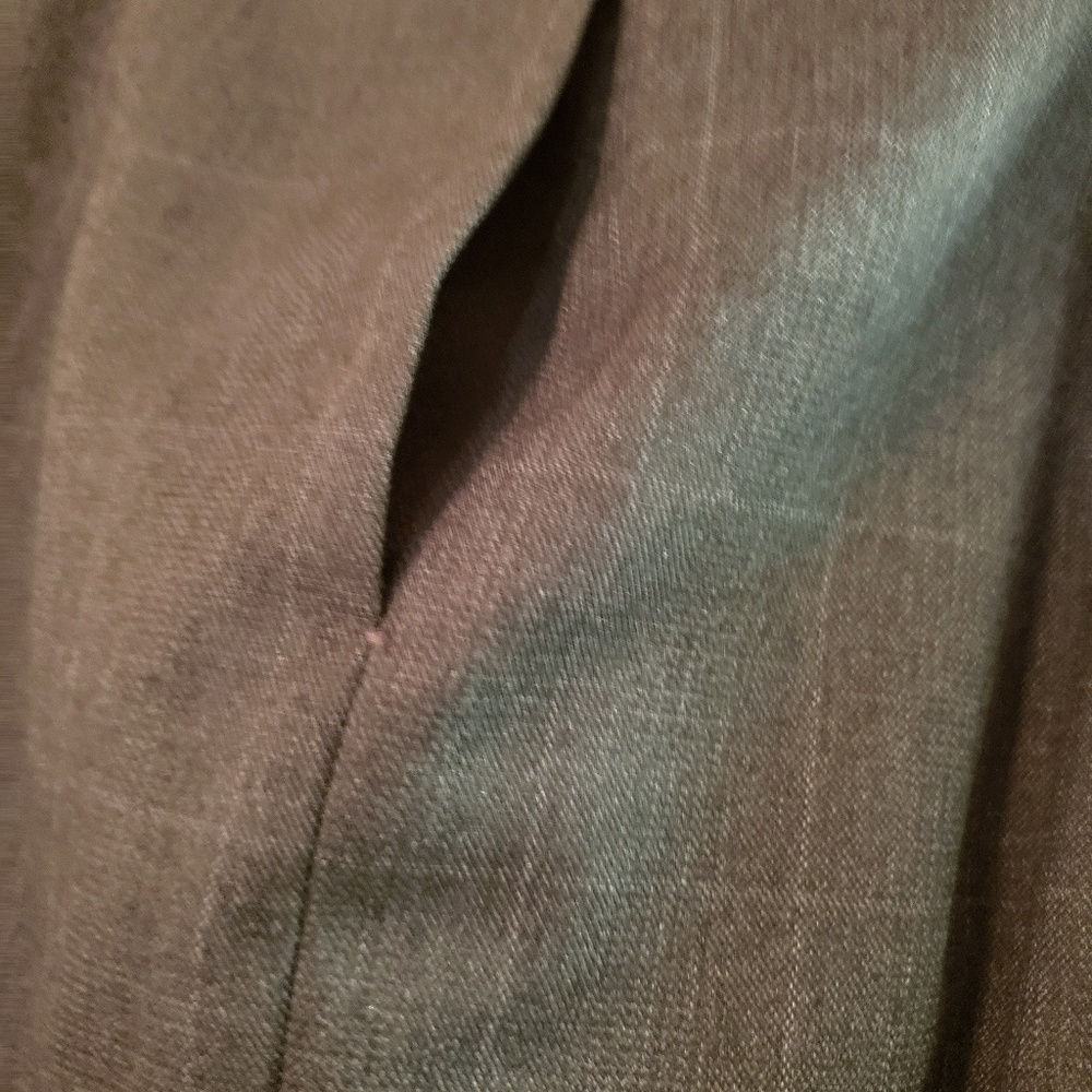 Kasper Gray Slacks Subtle Pattern-Have Jacket 2 - image 7